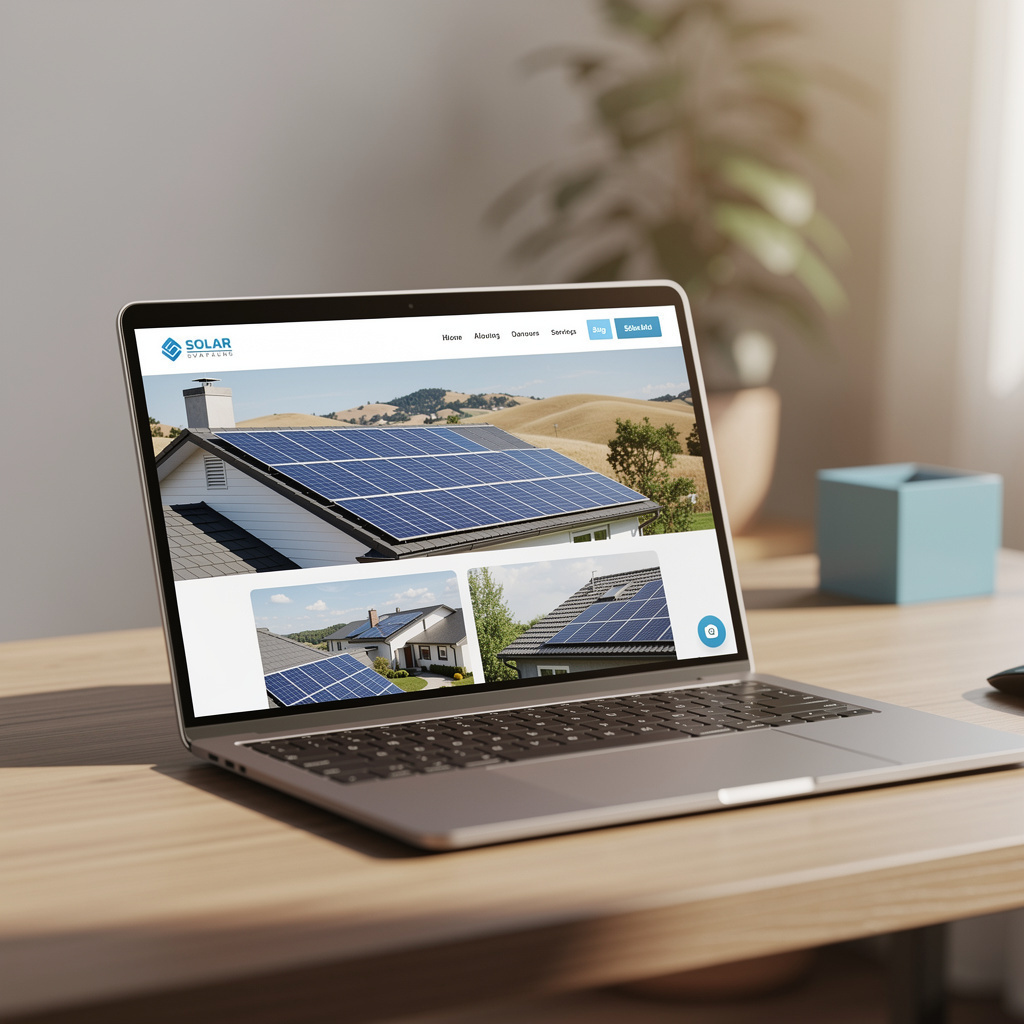 Lokale Landingpages für Solaranlagen mit klarem regionalem Bezug